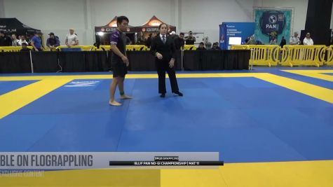 Kenneth Alonso Urena Araya vs Jin Tae Kim 2026 Pan IBJJF Jiu-Jitsu No-Gi Championship