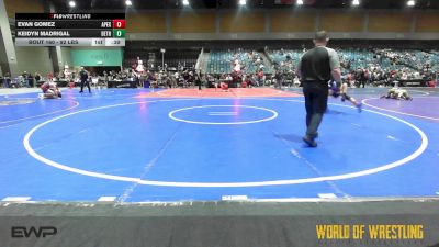 92 lbs Consolation - Evan Gomez, Apex vs Keidyn Madrigal, Dethrone