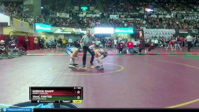 A - 103 lbs Semifinal - Traic Fainter, Columbia Falls vs Gordon Knapp, Sidney / Fairview