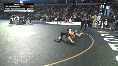 144 lbs Consolation - Michael Romero, St. John Bosco (SS) vs Victor-alexander Gutierrez, Central Catholic (SJ)