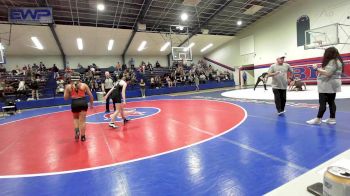 102 lbs Rr Rnd 2 - Claire McDougal, Broken Arrow vs Addison McLaughlin, Sallisaw