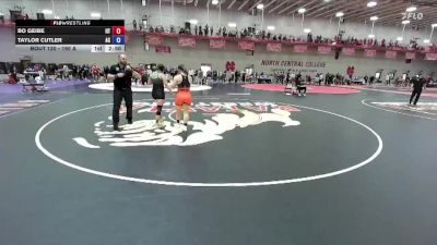 160 A Champ. Round 1 - Bo Geibe, Indiana Tech vs Taylor Cutler, Adrian College