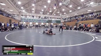 132 lbs 5th Place Match - Johnny Hinckley, Yucaipa vs Trevor Hamm, Corona Del Sol