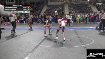 80 lbs 1st Place Match - Brynley Dykes, Salina vs Kinsley Motter, South Central Punisher