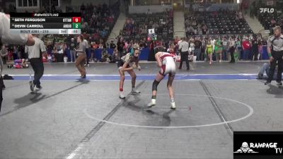 80 lbs 1st Place Match - Brynley Dykes, Salina vs Kinsley Motter, South Central Punisher