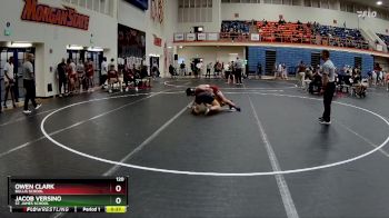 120 lbs Cons. Round 1 - Jacob Versino, St. James School vs Owen Clark, Bullis School