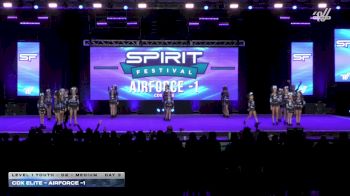 CDX Elite - Airforce -1 [2026 L1 Youth - D2 - Medium Day 3] 2026 Spirit Fest Grand Nationals