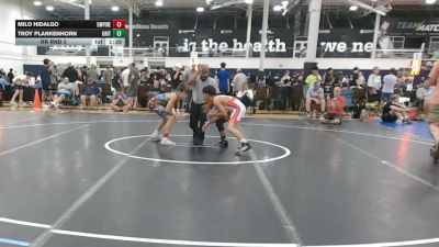 102 lbs Rr Rnd 2 - Milo Hidalgo, Empire Black - HSC vs Troy Plankenhorn, Grit Mat Club Red - HSC