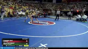 132 lbs Cons. Round 2 - Braxton Ernst, Lafayette County vs Conner Teat, Richmond