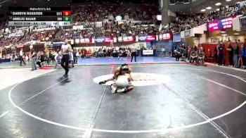 AA - 126 lbs Cons. Round 1 - Amelio Najar, Billings West vs Darryn Rossiter, Butte