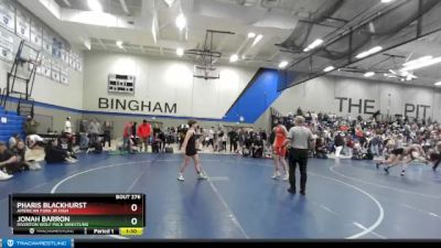 135 lbs Cons. Round 3 - Pharis Blackhurst, American Fork Jr High vs Jonah Barron, Riverton Wolf Pack Wrestling