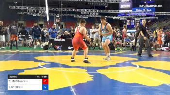 220 lbs Cons 32 #2 - Donovan McGilberry, Oklahoma vs Tyler O'Reilly, Ohio