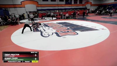 133 lbs Cons. Round 2 - Trent Proctor, Ferrum College vs Robbie Fisher, Nebraska Wesleyan University