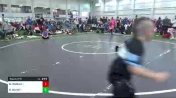 B-60 lbs Round Of 16 - Nico Distasio, IL vs Henry Gorski, OH
