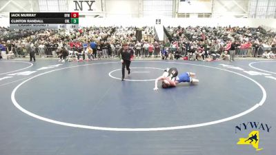132 lbs Champ. Round 1 - Jack Murray, BH-BL Youth Wrestling vs Clinton Randall, Club Not Listed