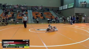 167 lbs Round 2 - Caden Burger, Grissom Hs vs Howard Tidwell, Randolph