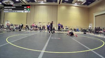69 lbs Round Of 32 - Grayson Smith, Gold Rush Wr Ac vs Noah Choi, Rancho Bernardo HS