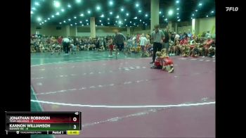 45 lbs Round 2 (8 Team) - Jonathan Robinson, Team Arkansas vs Kannon Williamson, Elevate WC