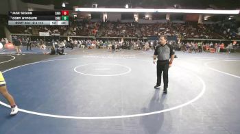 D 2 113 lbs Cons. Semi - Jase Seguin, Sam Houston vs Cody Hypolite, Carencro