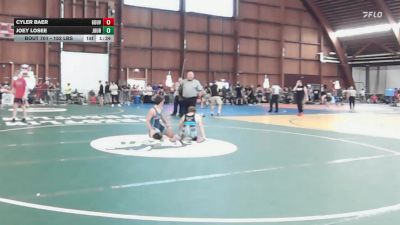 152 lbs 7th Place - Cyler Baer, Gouverneur Wrestling Club vs Joey Losee, Journeymen