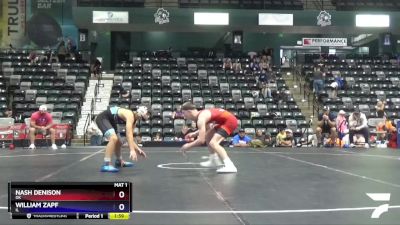 98 lbs 1st Place Match - Nash Denison, OK vs William Zapf, IL