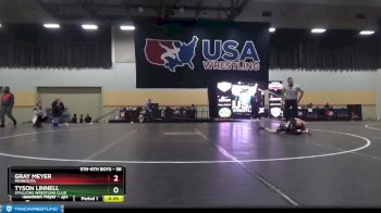 58 lbs Quarterfinal - Gray Meyer, Minnesota vs Tyson Linnell, Stallions Wrestling Club