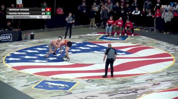 Quarterfinal - Morgan Woods, Rapid City Central vs Hayes Petersen, Sioux Falls Washington