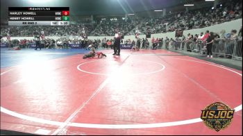 43 lbs Rr Rnd 2 - Harley Howell, Henryetta Knights Wrestling Club vs Henry Howell, Henryetta Knights Wrestling Club