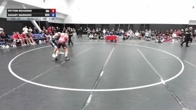 138 lbs Peyton Richards, Team Indiana Blue vs Zakary Massaro, New York