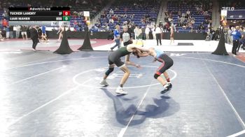 126 lbs Consi Of 32 #2 - Tucker Landry, Saugus/Peabody vs Liam Maher, Minnechaug