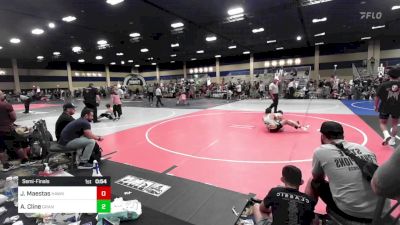 113 lbs Semifinal - Jason Maestas, Hawks Athletic Club vs Abram Cline, Granite WC