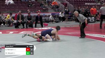 132 lbs Consy Rd Iv - Owen Reinsel, Brookville vs Mason Weyant, Chestnut Ridge