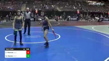 69 lbs Semifinal - Colton Meixner, Mad Dawg WC vs Noah Moylan, Poway Elite