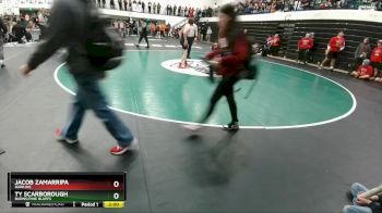 132 lbs Champ. Round 2 - Jacob Zamarripa, Rawlins vs Ty Scarborough, Burns/Pine Bluffs