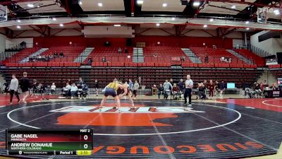 197 lbs Semifinal - Andrew Donahue, Northern Colorado vs Gabe Nagel, Minnesota