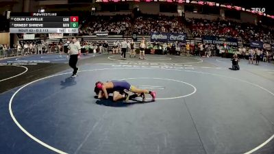 D 2 113 lbs Champ. Round 2 - Colin Clavelle, Carencro vs Ernest Shreve, Rayne