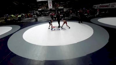75 lbs Cons. Round 1 - KalayaAn Wheeler vs Janessa Canales, Madera Grapplers Wrestling Club