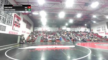 285 lbs 3rd Place Match - Adrian Juarez, Valley vs Jose Ortiz, Shoshone