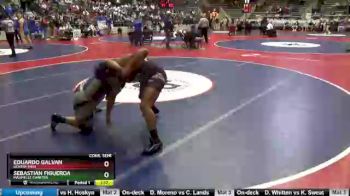 4A 195 lbs Cons. Semi - Sebastian Figueroa, Maumelle Charter vs Eduardo Galvan, Gentry High
