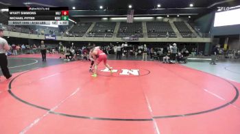 Round Of 32 - Wyatt Simmons, Milford vs Michael Fitter, Merchantville