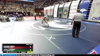 115 Class 2 lbs Cons. Round 1 - Chaire Perks, Rockwood Summit vs Kayla Hobday, Ft. Zumwalt North