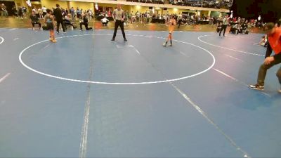 5th - 6th grade - 78 Cons. Round 1 - Tiago Cortes, Viking Wrestling Club (IA) vs Deklan Stralow, Big Game Wrestling Club