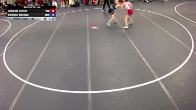 138 lbs Cons. Round 4 - Landen Lorch, Pinnacle vs Cassen Brumm, Grynd
