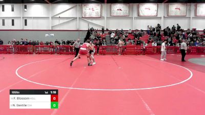 195 lbs Consi Of 8 #1 - Finn Blossom, Holliston vs Nicholas Gentile, Cohasset