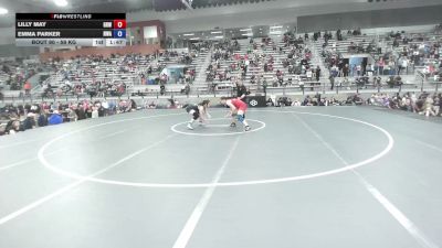 59 kg Champ. Rd Of 64 - Jalisca Holmgren, Cheney Blackhawk Wrestling Club vs Bettie Rains, Colorado