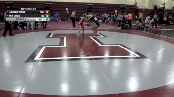 120 lbs Round 2 - Hayden Wade, Williamsburg vs Mia Ungs, Iowa City Liberty