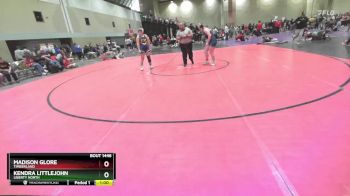 170 lbs Cons. Round 3 - Kendra Littlejohn, Liberty North vs Madison Glore, Timberland