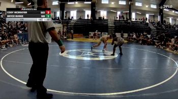 175 lbs Quarters & 1st Wb (16 Team) - Bryce Burke, Bainbridge vs Cody McBrayer, Dawson County