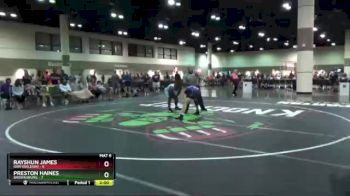 126 lbs Round 2 (6 Team) - Preston Haines, Brownsburg vs Rayshun James, Raw (Raleigh)