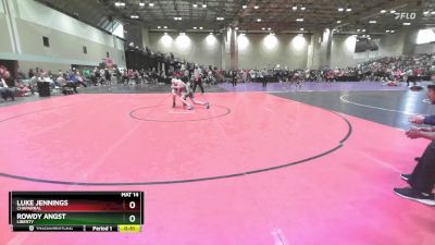 106 lbs Cons. Round 6 - Rowdy Angst, Liberty vs Luke Jennings, Chaparral